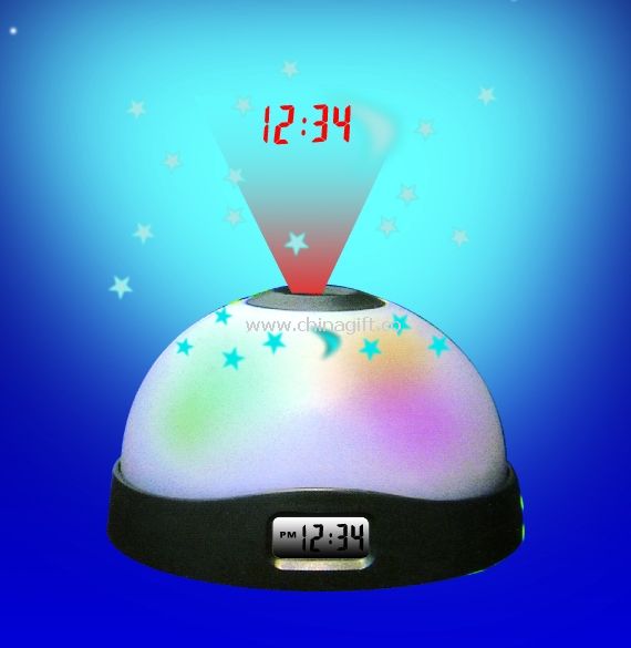 projection Clock with LED Light