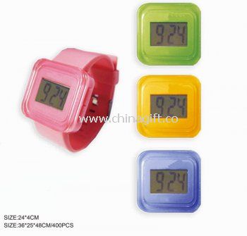 colorful silicone watch