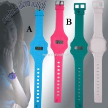 Digital silicone watch China