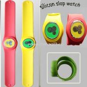 silicone slap watch