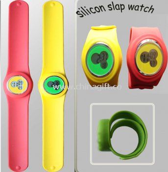 silicone slap watch