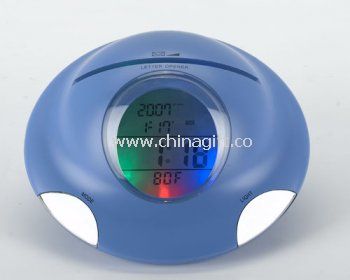 Colorful backlight Alarm Clock