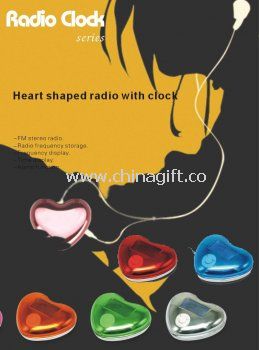 Heart Shape Radio Clock