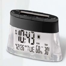 Solar Transparent Clock China