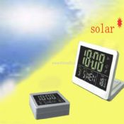 Solar LED Foldable Clock