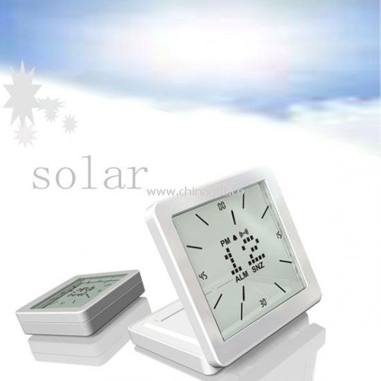 Solar Foldable Clock