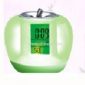 Apple shape Clock with Nature Sound small pictures