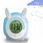 Cartoon water power clock small pictures