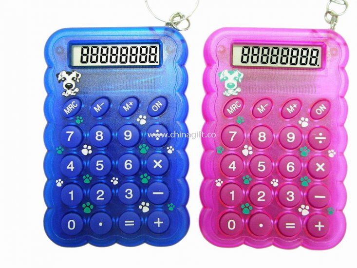 Keychain Plastic Calculator