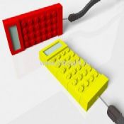 Silicone calculator with Lanyard