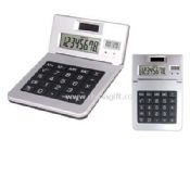 LCD clock with calculator