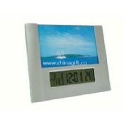 LCD CLOCK With Photo Frame