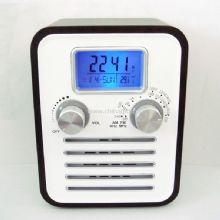 Wooden Radio with Alarm Clock China