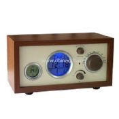 Wood Calendar Radio