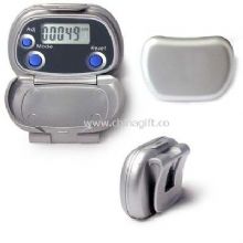 pedometer with digital LCD clock China