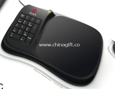 USB HUB with Keyboard and Mouse Pad