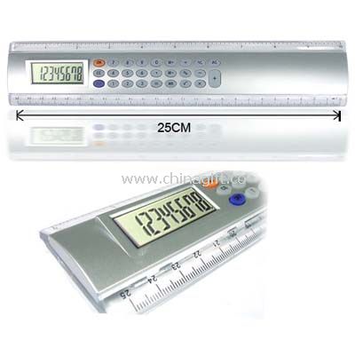 Ruler solar 8 digits calculator