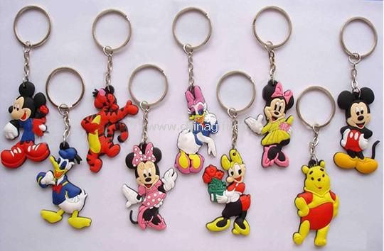 3D PVC keychain