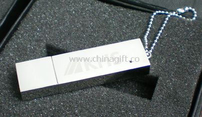 Metal USB Flash Drive with Lanyard