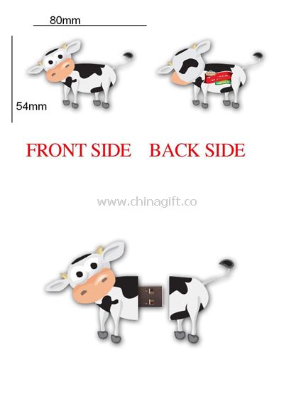 Cow Shape USB Flash Drive