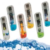 Blue liquid USB Flash Drive