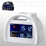 Weather station clock with LED Backlight small picture