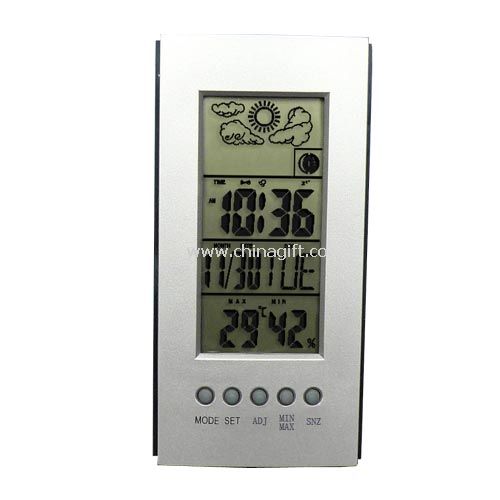 Multifunction weather clock