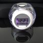 7-color changing multifunction LCD clock small pictures