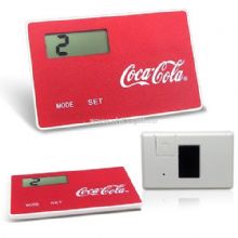 Card shape LCD clock China