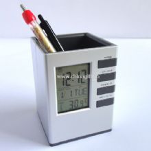 Music Alarm LCD clock with pen holder China