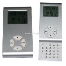 Slide phone shape LCD clock with calculator China