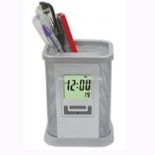 stopwatch LCD clock with pen holder China