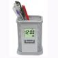 stopwatch LCD clock with pen holder small pictures