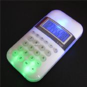 8 digits calculator with dual color light