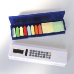 calculator with ruler and notepad small picture