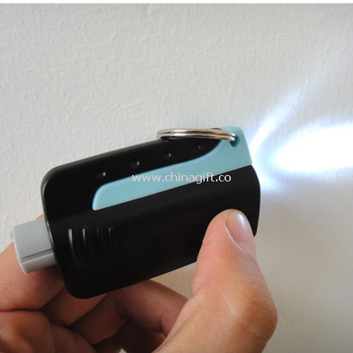 Emergency flashlight with Keychain