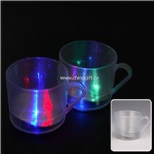 Led flashing coffe glass China