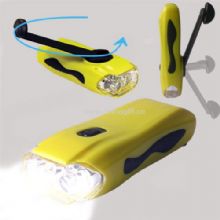 Mini dynamo 3 LED light China