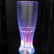 Led flashing Coke glass