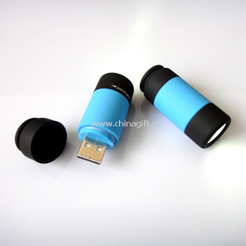 Mini USB flashlight