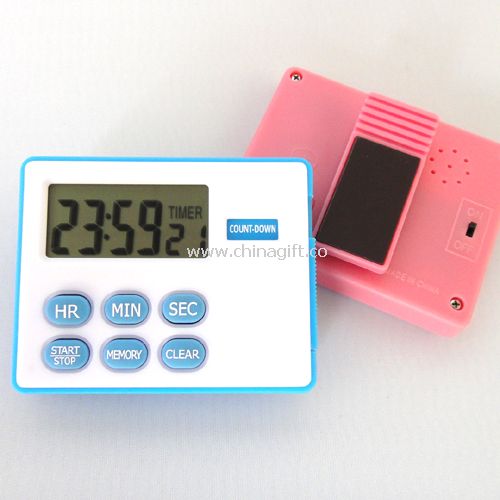 Timer with fridge magnet