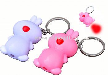 Keychain Cartoon Mini Flashlight