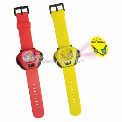 Plastic Colorful Watch Projector