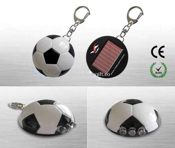 Football shape solar Flashlight