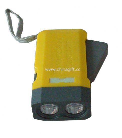 handpressing flashlight with Lanyard