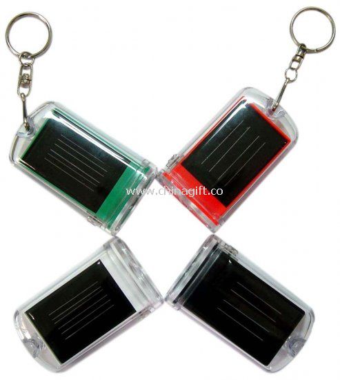 Solar Keychain Flashlight