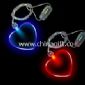 LED flashing heart necklace small pictures