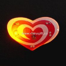 LED Heart badge China