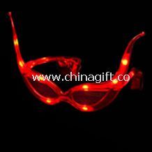 Red LED sunglasses China