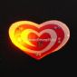 LED Heart badge small pictures